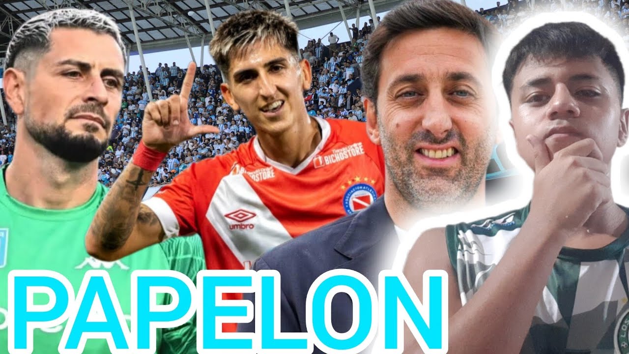 PAPELON DE RACING/LESCANO ES UN JUGADORAZO/BASTA DE ARIAS/REACCIÓN: ARGENTINOS 4-1 RACING
