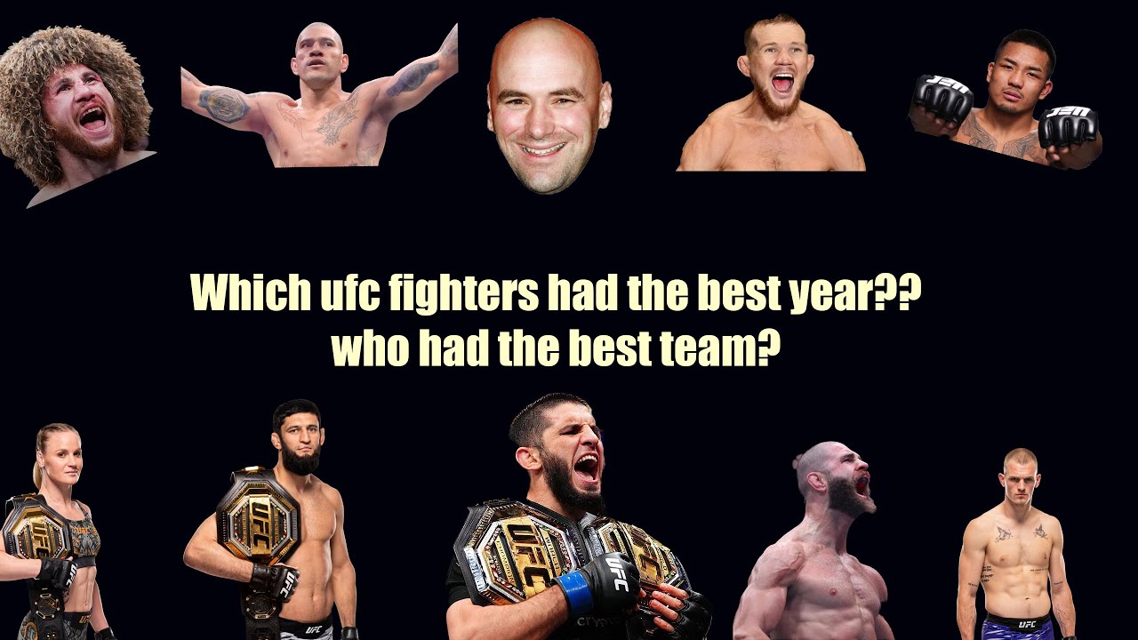 UFC Fantasy season recap. Who drafted the best team of fighters?