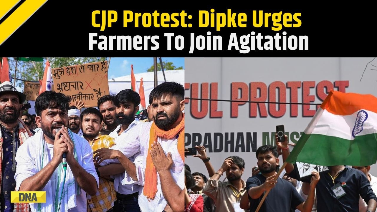 CJP Protest News: Day 2 Of Jantar Mantar Protest, Abhijeet Dipke Urges Farmers To Join Agitation