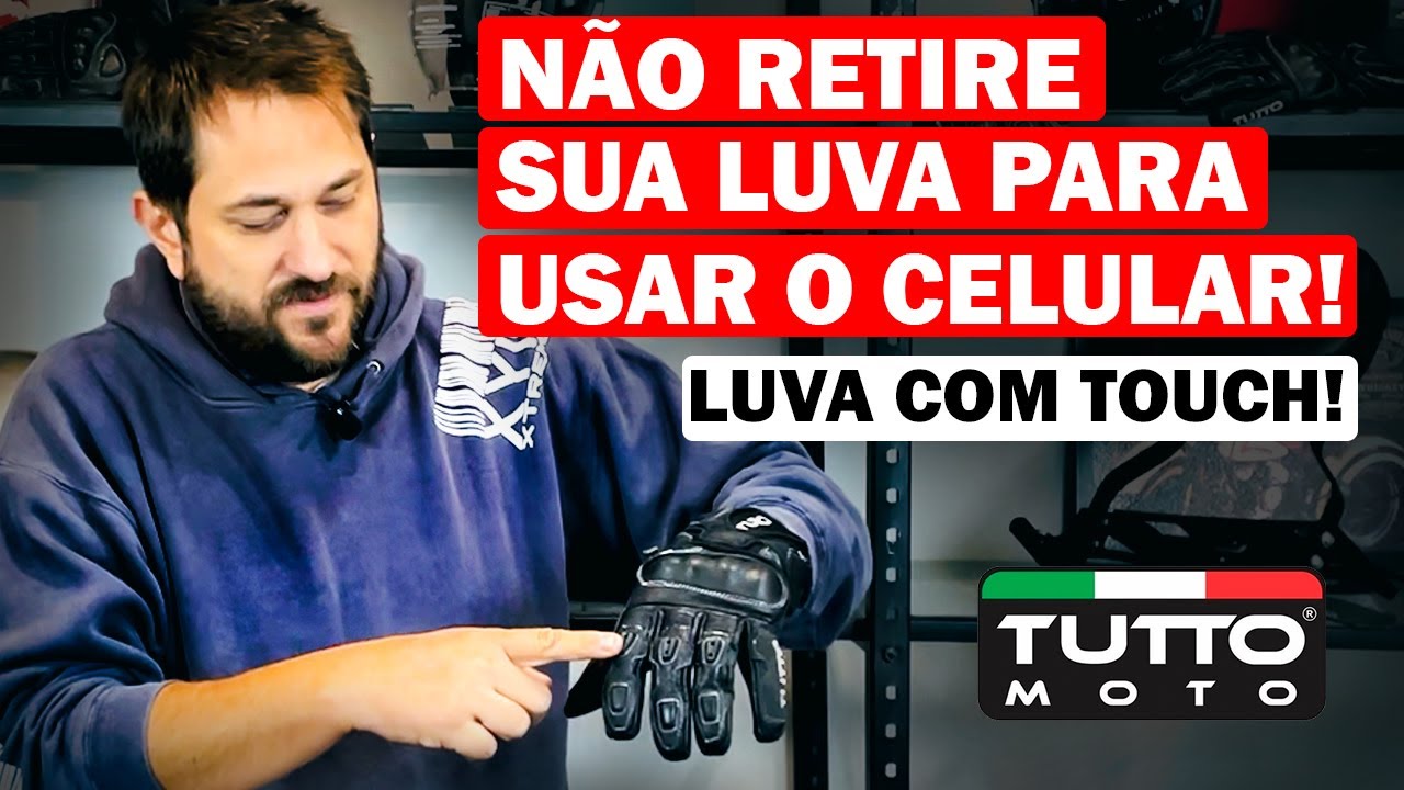Você precisa tirar a luva para usar o celular? Veja essa dica! [Tutto Star Touch]