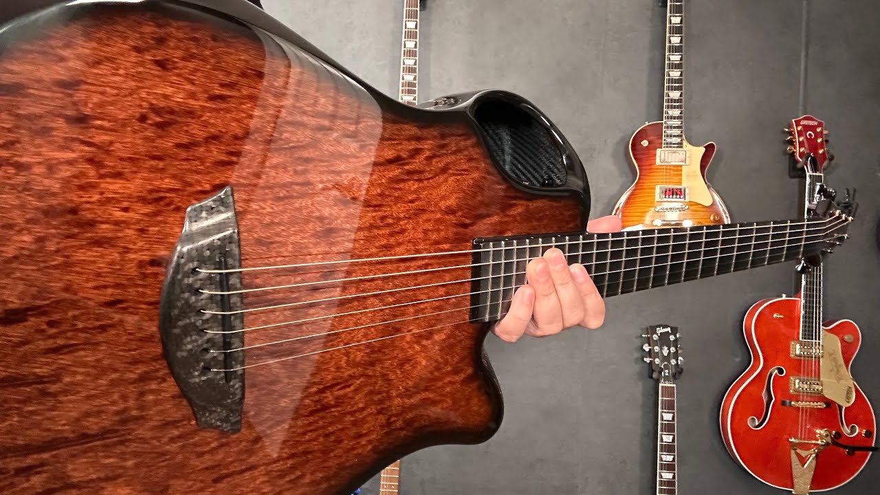 The Emerald Carbon Fiber Guitar