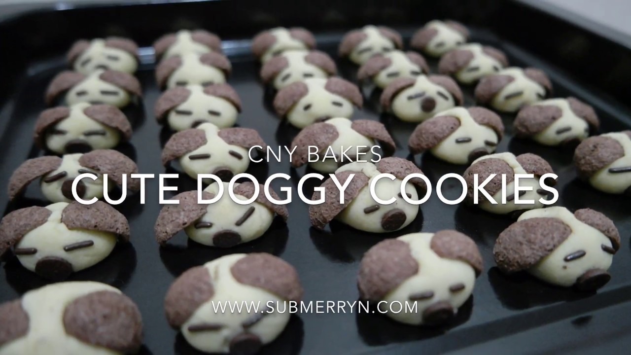 CNY Bakes | Year of the Dog Cookies
