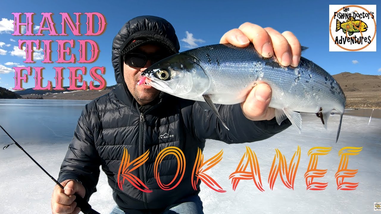 Kokanee Ice Fishing Stump Lake British Columbia