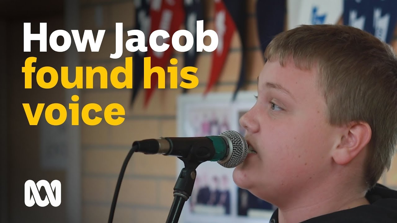 Singing has helped 14-year-old schoolboy, Jacob overcome shyness