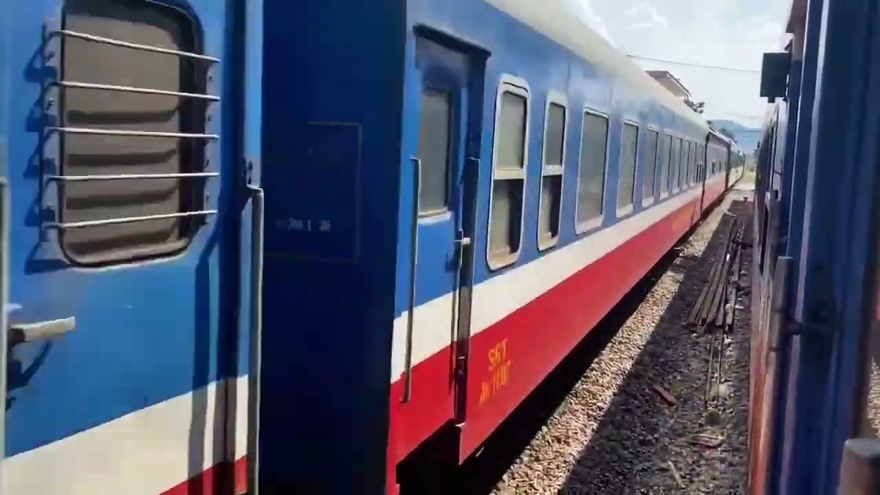 Toàn cảnh HĐ4 tránh tàu SE17 tại Sân Ga Thanh Khê (Thành Phố Đà Nẵng)