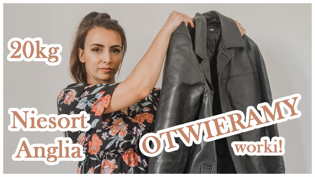 Otwieramy worki z odzieżą używaną z Anglii!- 20kg Lump Haul Second Hand Clothes from UK Unboxing #4