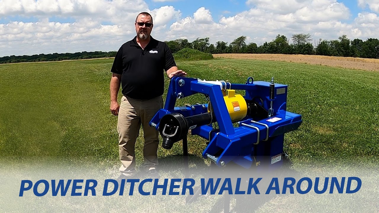 Power Ditcher Walk Around