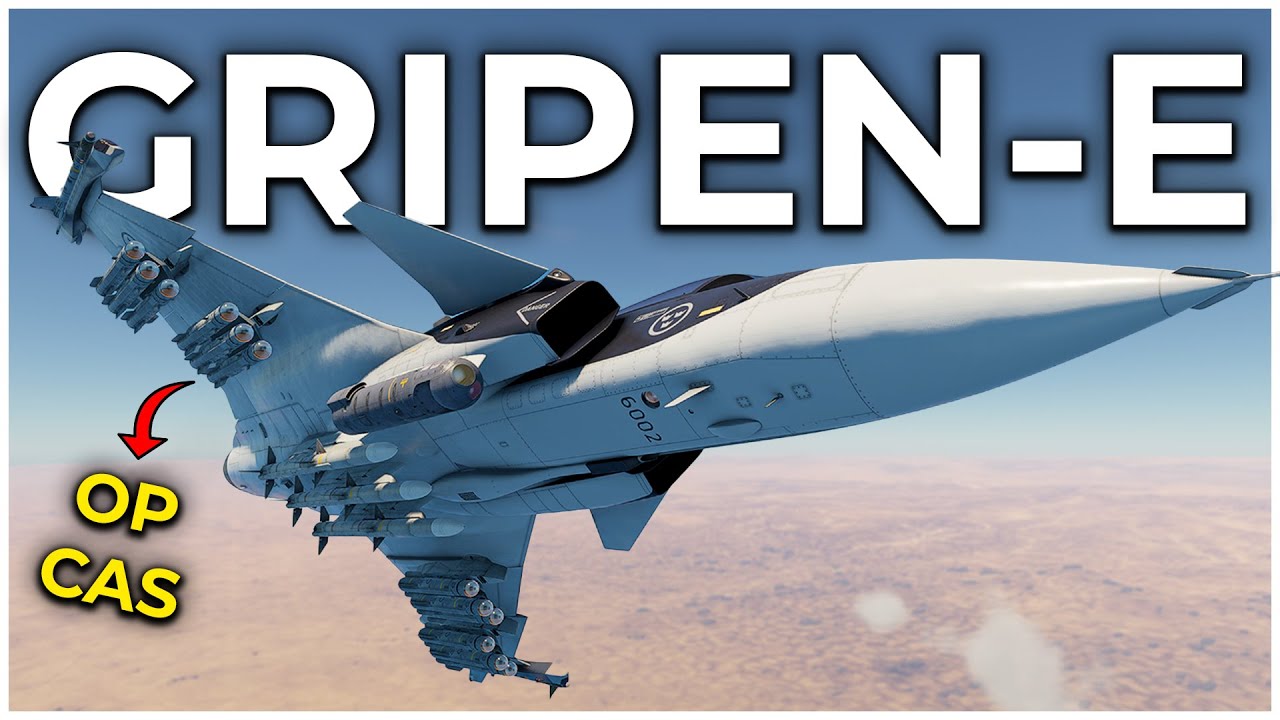 JAS 39 Gripen E — это просто невероятный самолет в War Thunder.