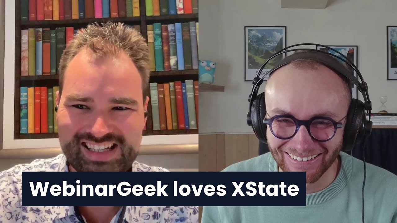 XState is everywhere at WebinarGeek w/ Nick Worrall
