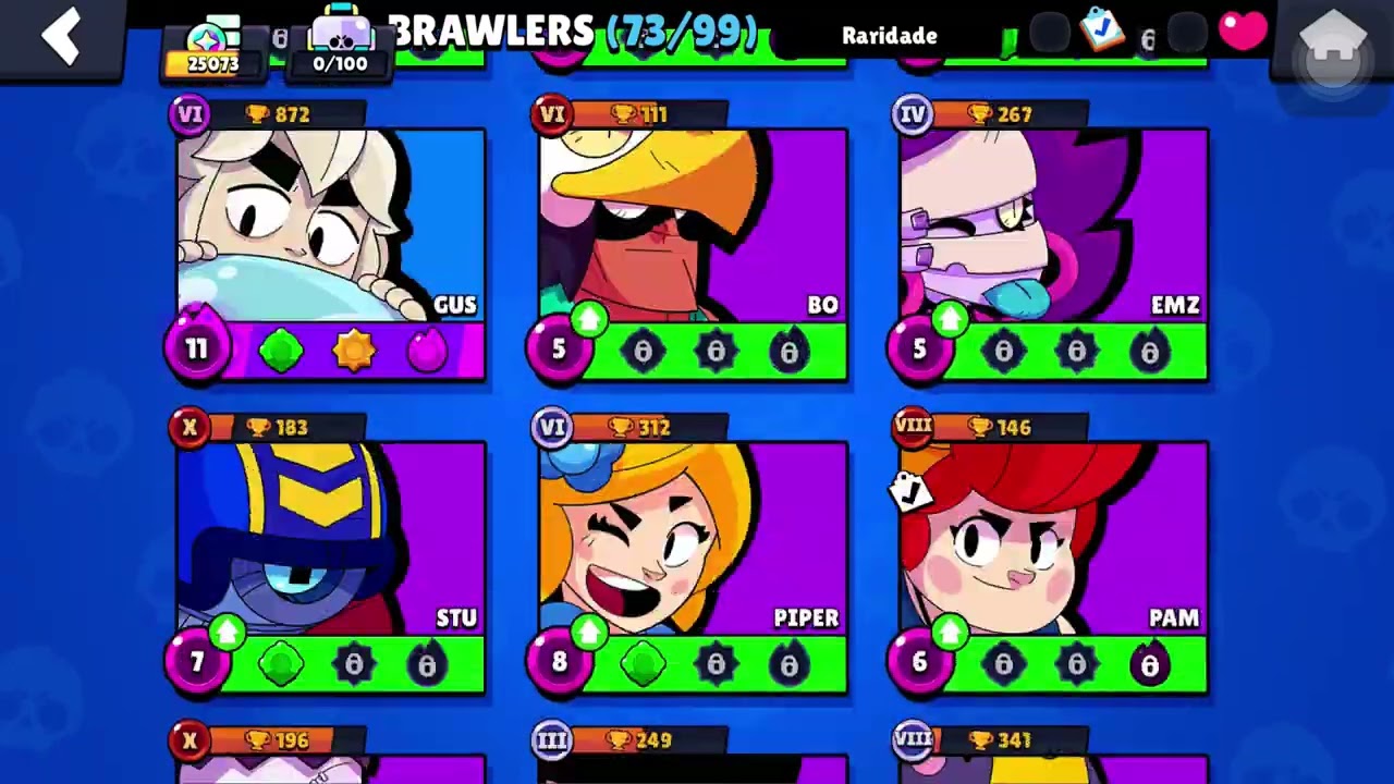 Jogando Brawl stars (vocês jogam)