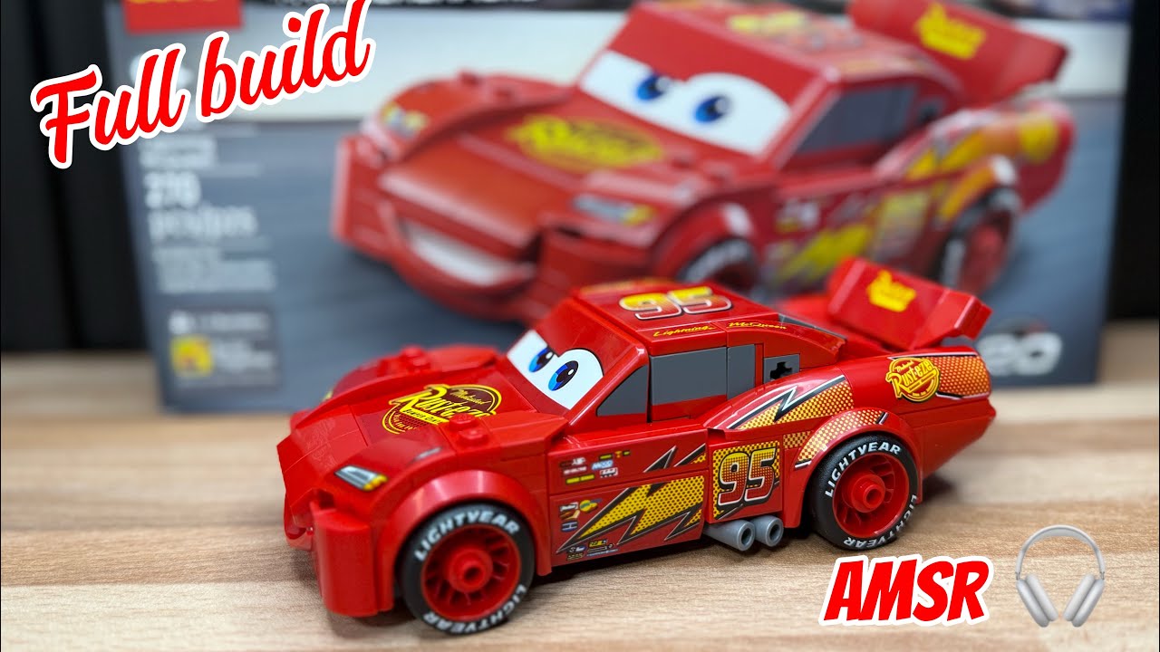 LEGO Speed Champions Lightning McQueen (77255) Full Build ASMR
