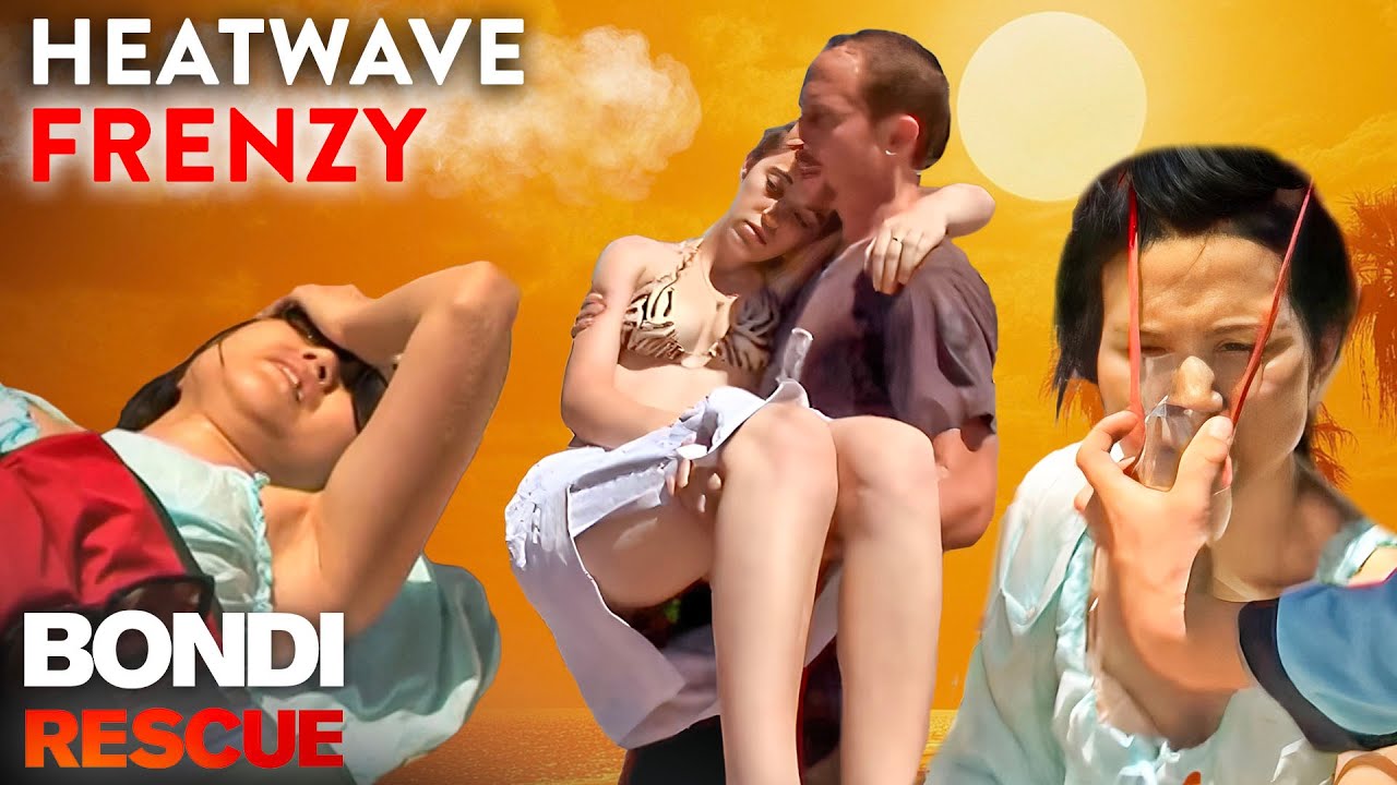 Lifeguards Battle Bondi Beach’s Heatwave Frenzy