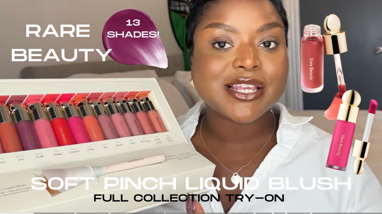 Коллекция жидких румян Rare Beauty Soft Pinch — примерьте