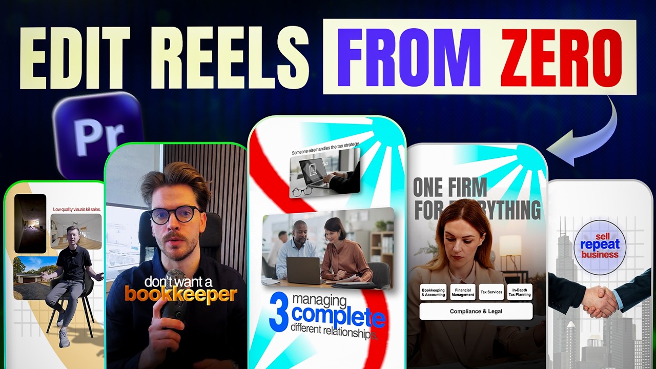 Premiere Pro Reel Editing Tutorial 2026 | Edit Viral Reels From Zero (FREE Project Files)