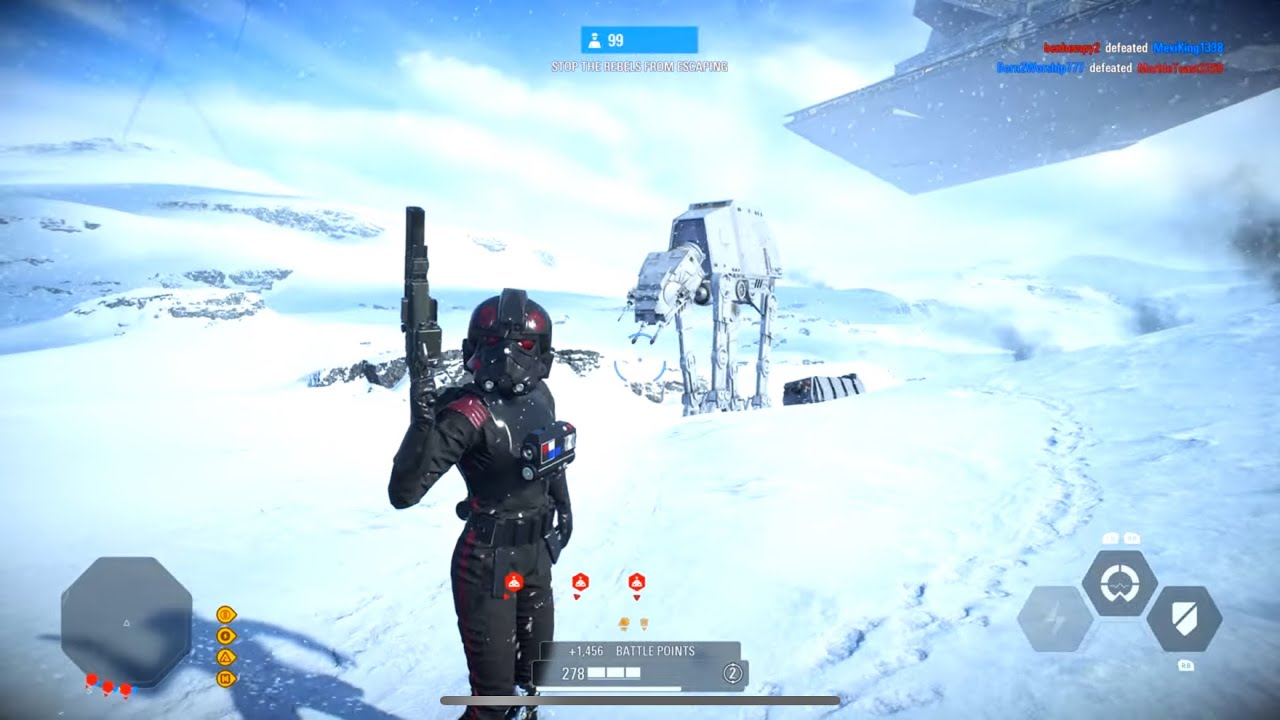 Iden Versio Carrying The Empire & Destroying Strafers! - STAR WARS BATTLEFRONT ll