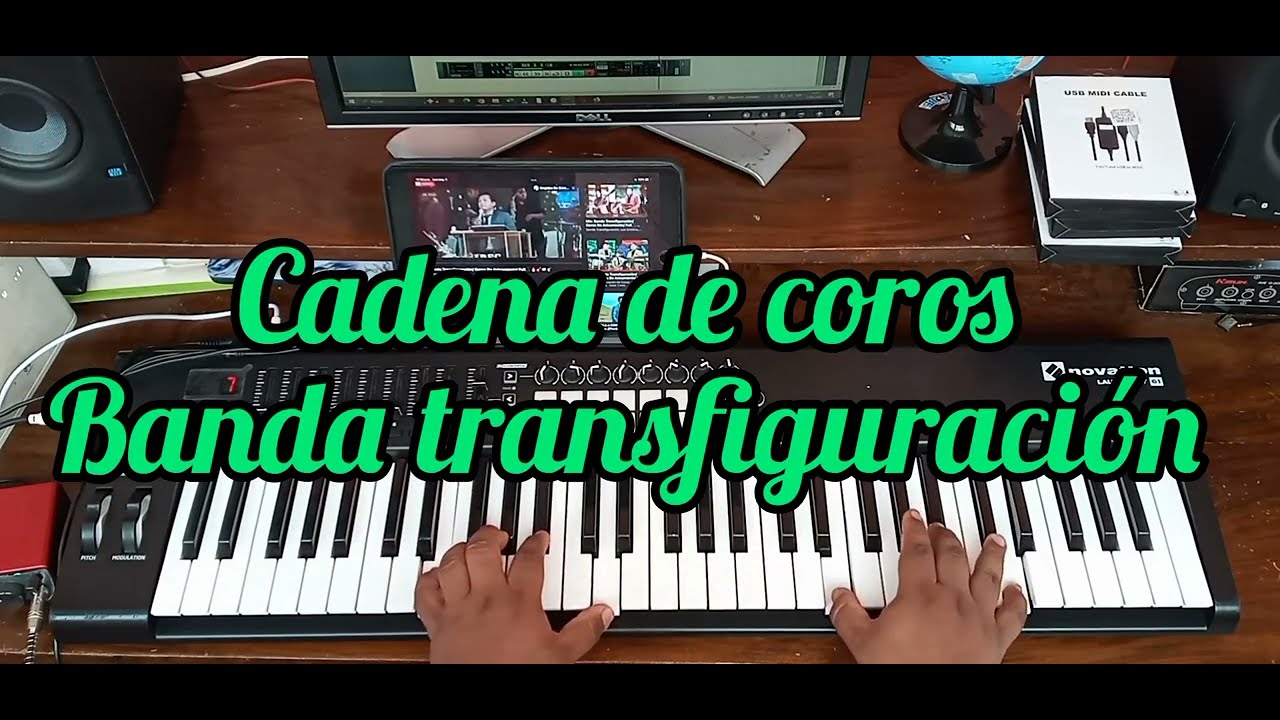 Cadena de Coros 2023 Banda transfiguración Piano centro