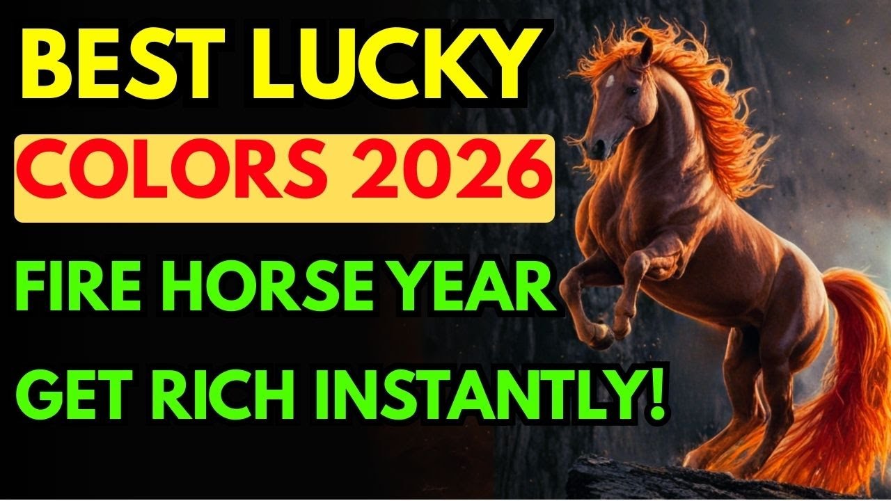 Lucky Colors 2026: The Fatal Mistakes You MUST Avoid in the Fire Horse Year