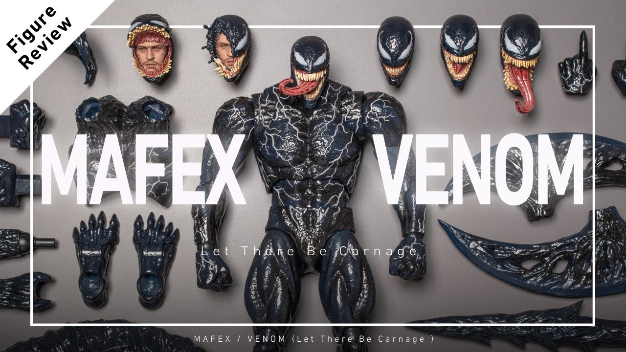 圧倒的な付属品の数々！MAFEX ヴェノム(レット・ゼア・ビー・カーネイジ) 開封レビュー / VENOM (Let There Be Carnage) UNBOXING review!