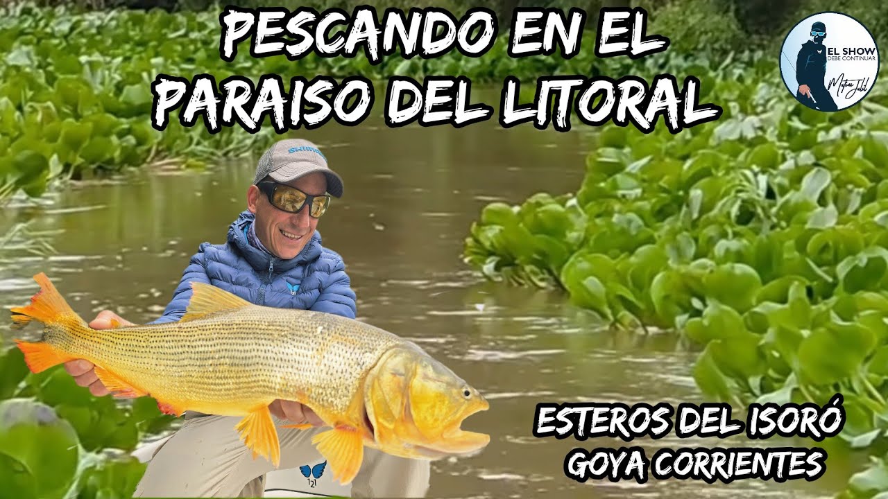 Dos dorados que valieron el viaje!!! Pesca con señuelos en la reserva Isoró