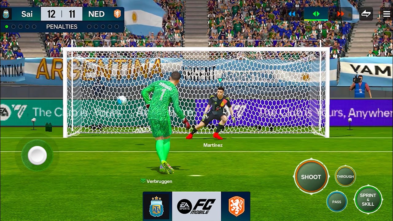 Fc Mobile Penalty Shootout #35 Argentina Vs Netherlands #fcmobile26