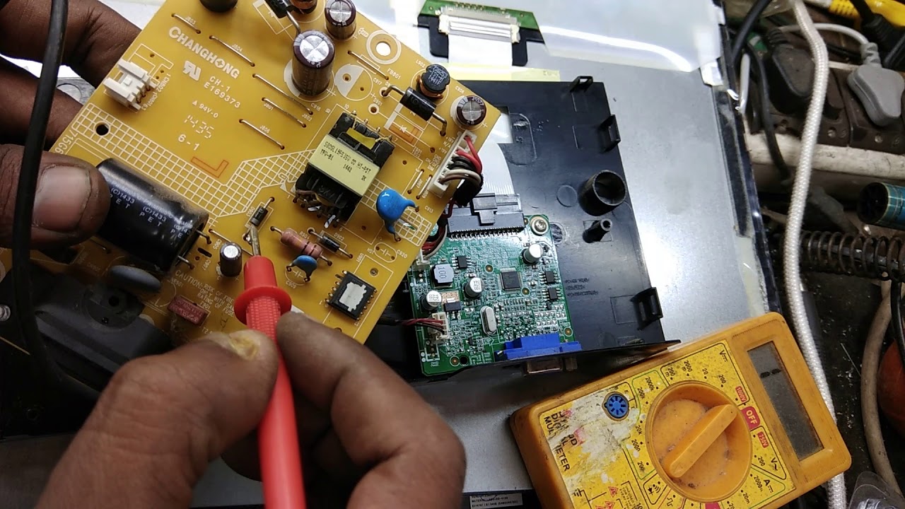 Phillips led monitor repaired #18.5 inchفيليبس أدى رصد إصلاح # 18.5 بوصة