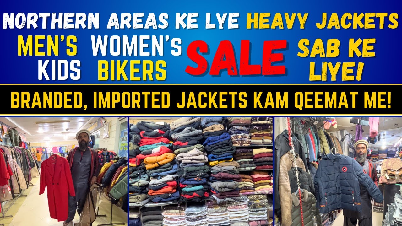 Heavy Jackets For Winters | Sale | Fashion | For Northern Areas | Imported | Branded | Pakistan