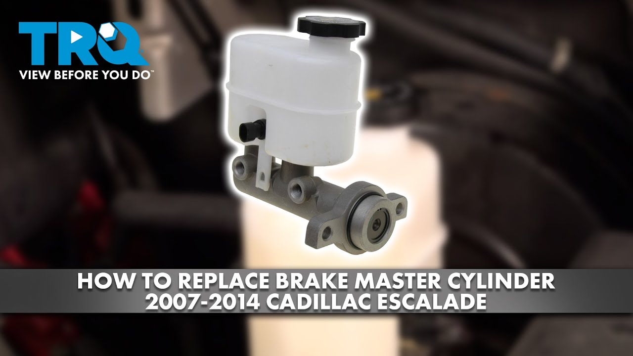 How to Replace Brake Master Cylinder 2007-2014 Cadillac Escalade