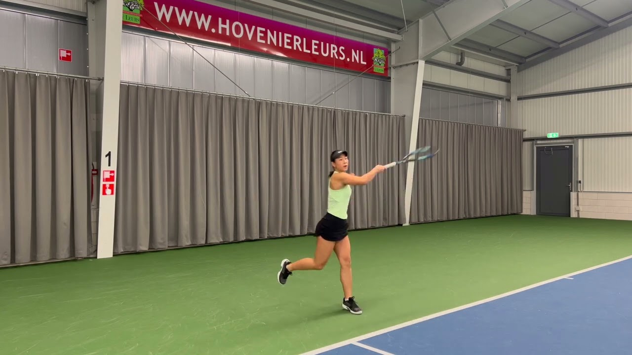 MEET NAOMI JIN - COLLEGE TENNIS RECRUIT WITH OVERBOARDER