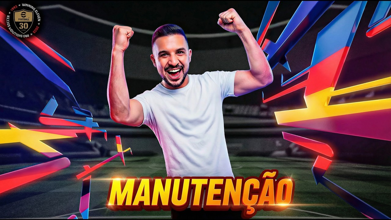 🚨 AO VIVO! Contagem Regressiva para a MANUTENÇÃO do eFootball 2026 Mobile (VEM NOVIDADE?)