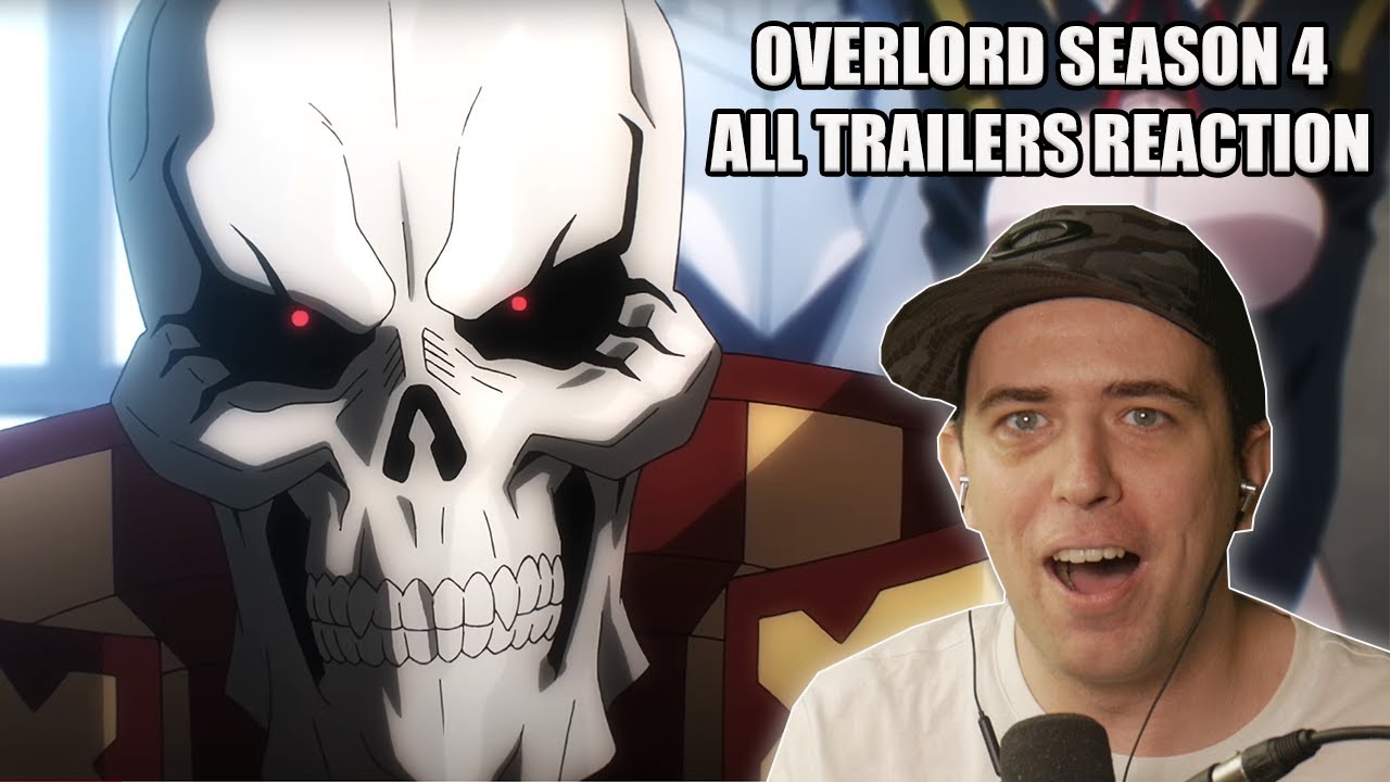 Overlord Season 4 All Trailers REACTION