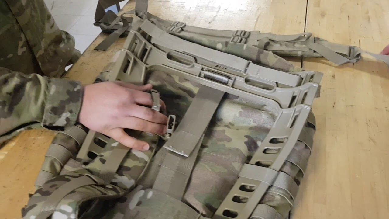 How to properly assemble the OCP rucksack #rucksack #military #diy #fyp