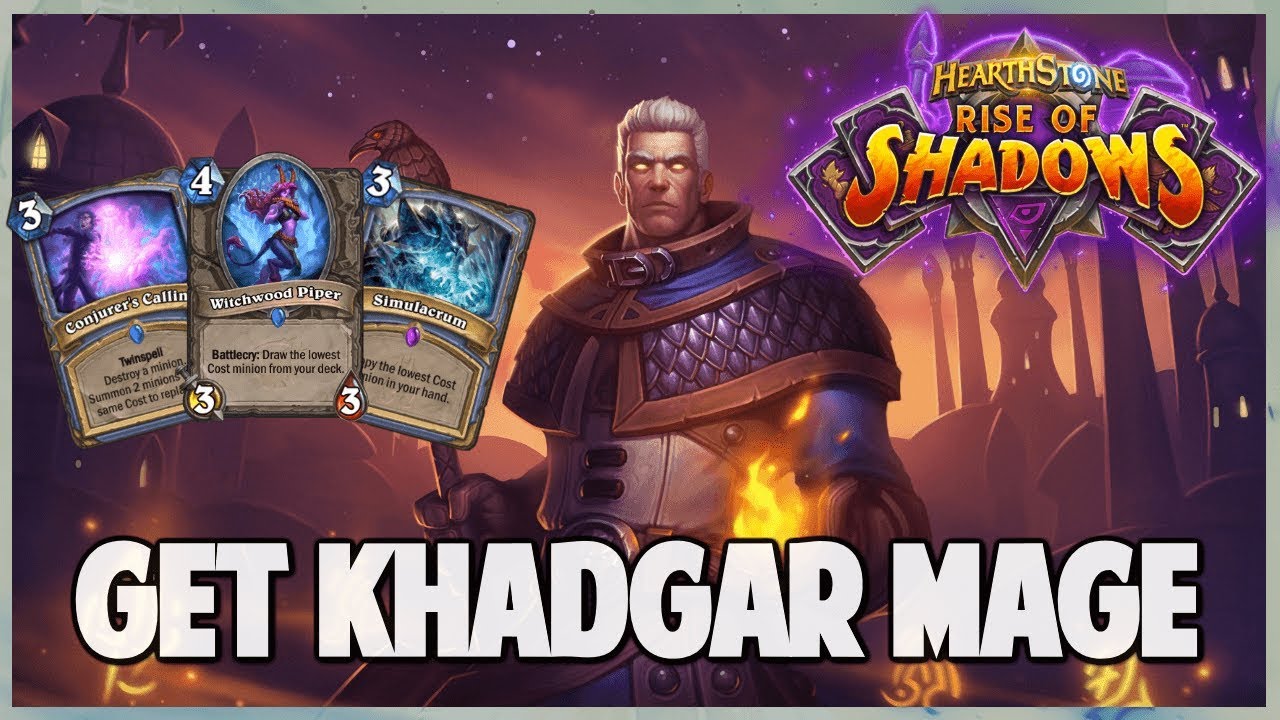 Get Khadgar Mage | Journey into Wild 149 | Hearthstone | Rise of Shadows