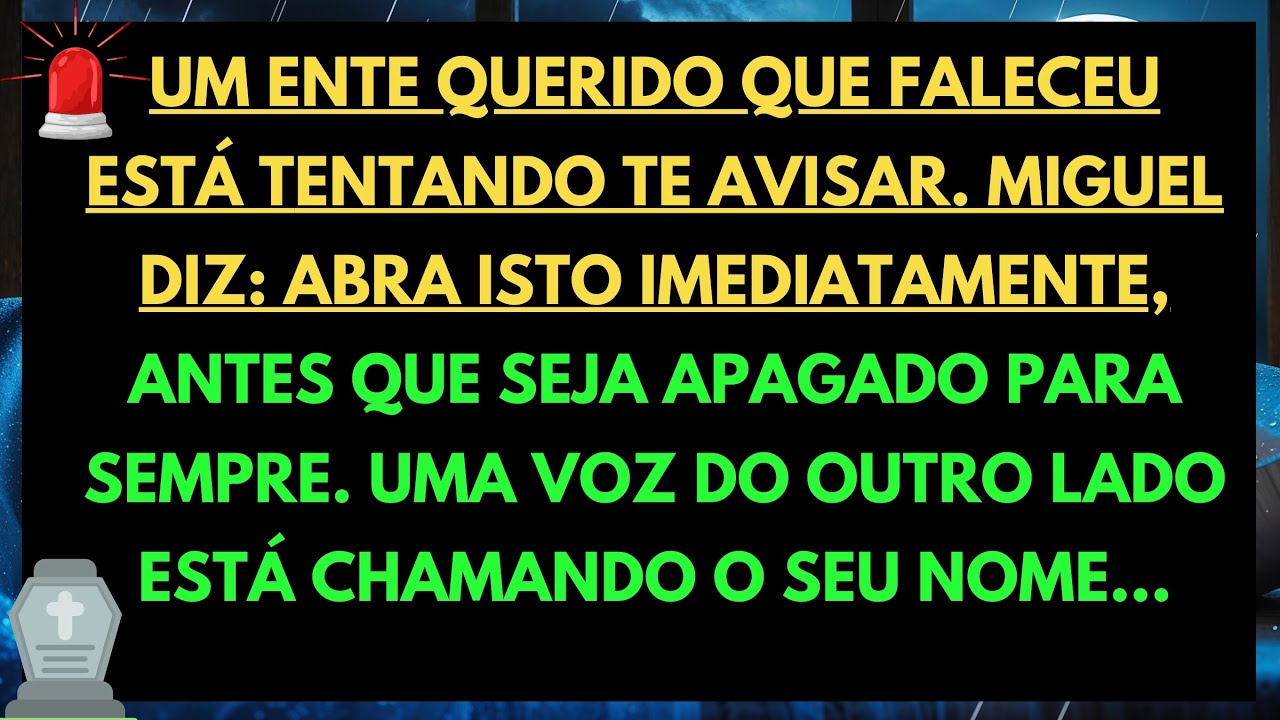 🤫 UM ENTE QUERIDO NO CÉU ESTÁ TENTANDO TE AVISAR — O ARCANJO MIGUEL DIZ: ABRA ISTO AGORA… ANTES QUE
