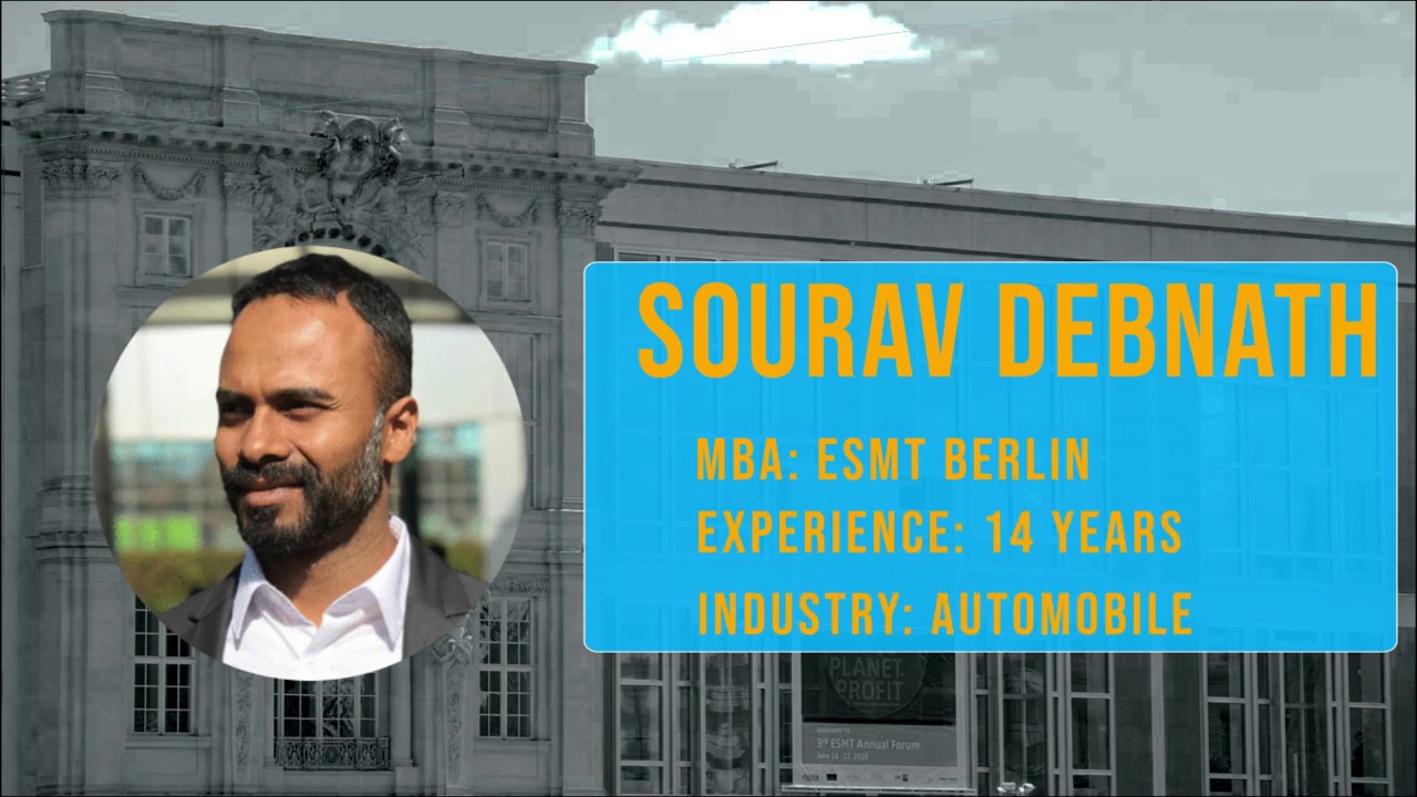 ESMT Berlin MBA | From Ashok Leyland to Nissan Motors | GyanOne Alumni Interview Series