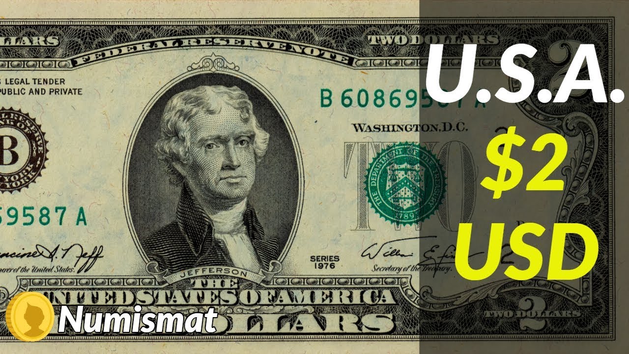 Lo que no sabías del billete de $2 dólares [4K Video]