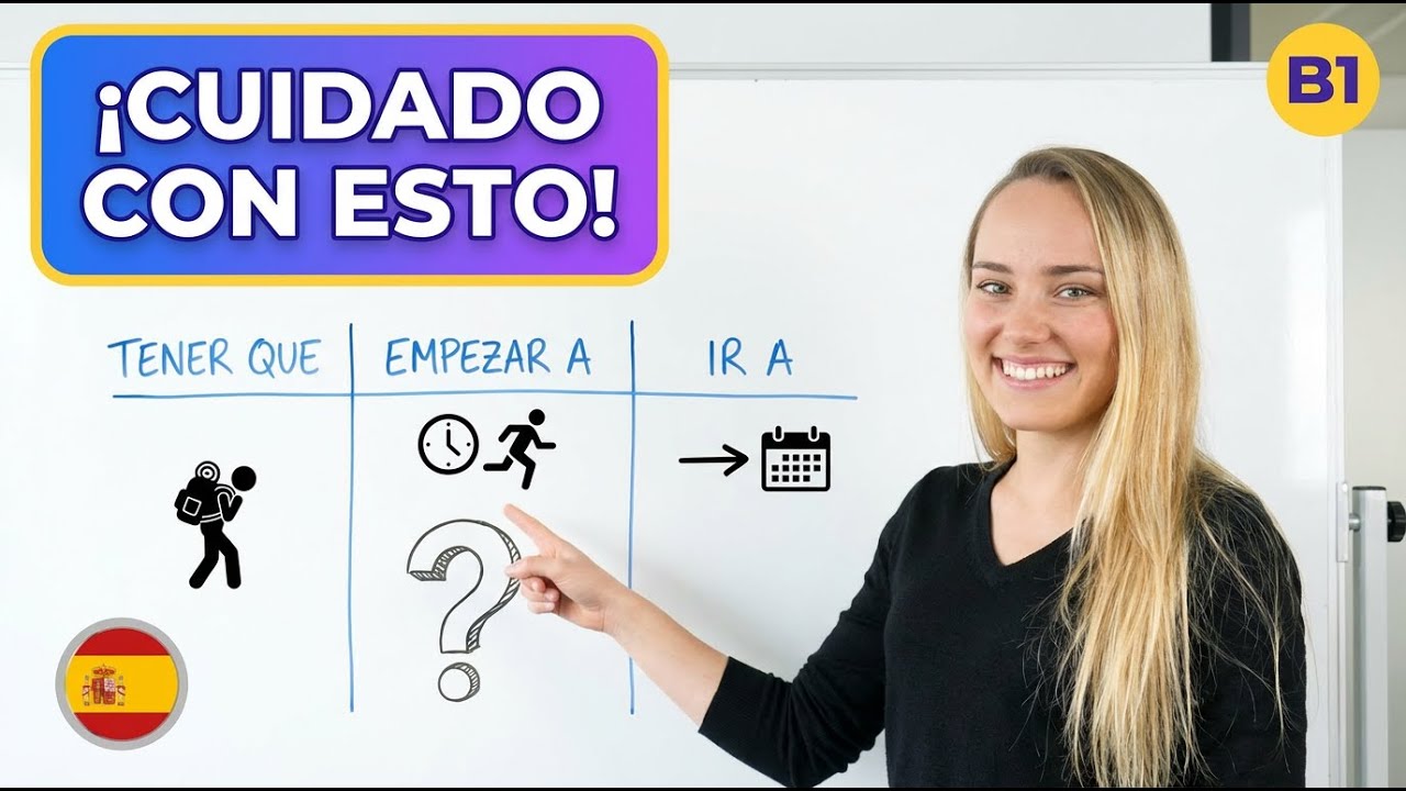 TENER QUE vs EMPEZAR A vs IR A: Cuál usar en cada situación
