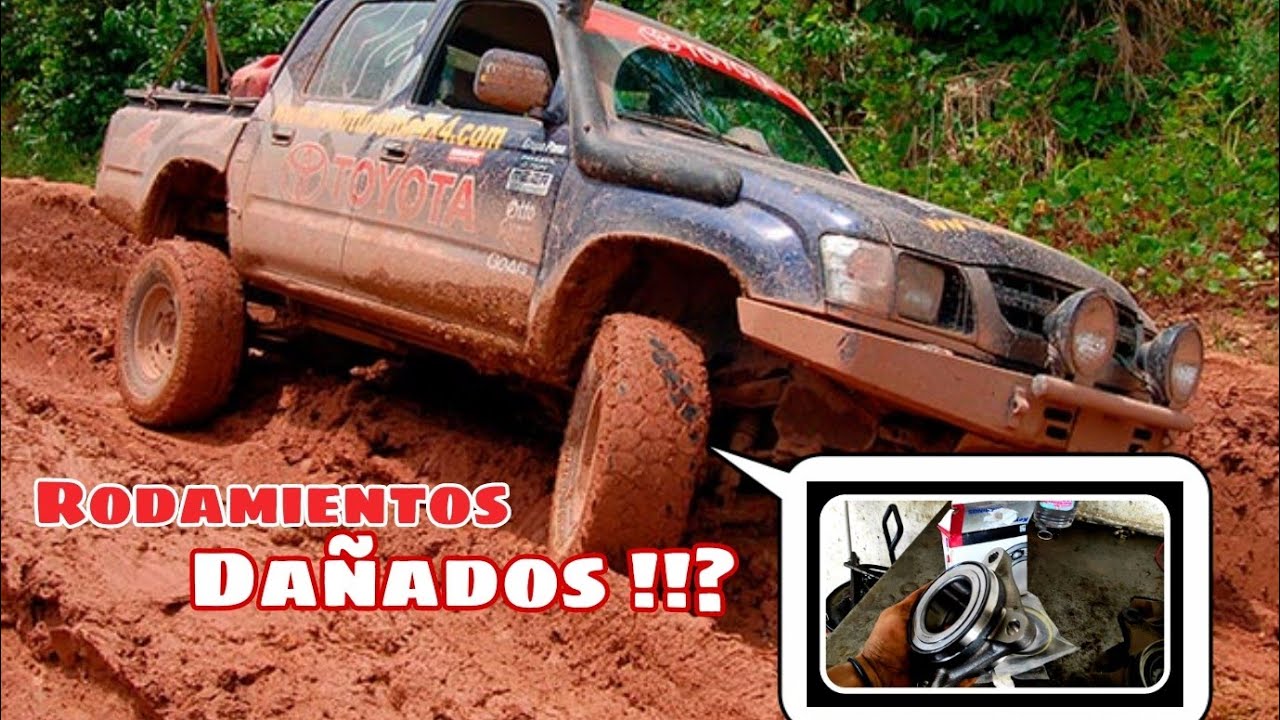 TOYOTA HILUX 2012 (Cambio de rodamientos llanta delantera)