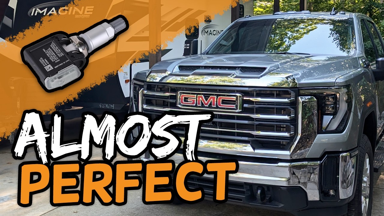 I Install & Test the GM Trailer Tire Pressure Monitoring System TPMS on My 2024 GMC Sierra HD Truck