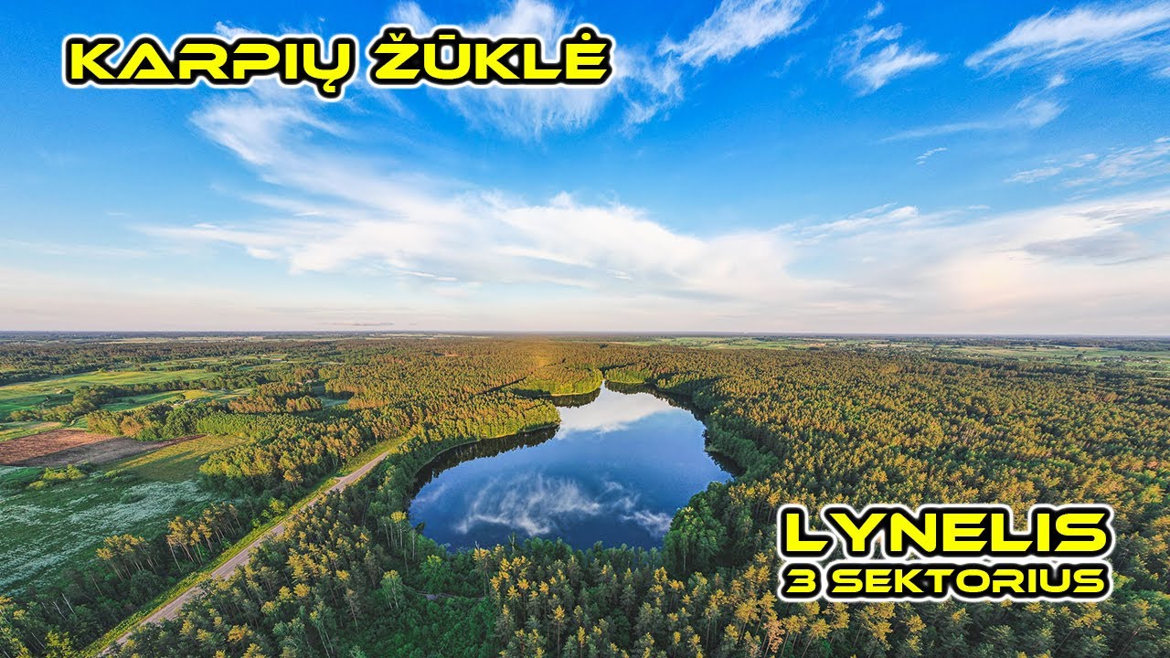 Karpių žvejyba. Lynelio ežeras - 3 sektorius. (Carp Fishing @ Lynelis lake)