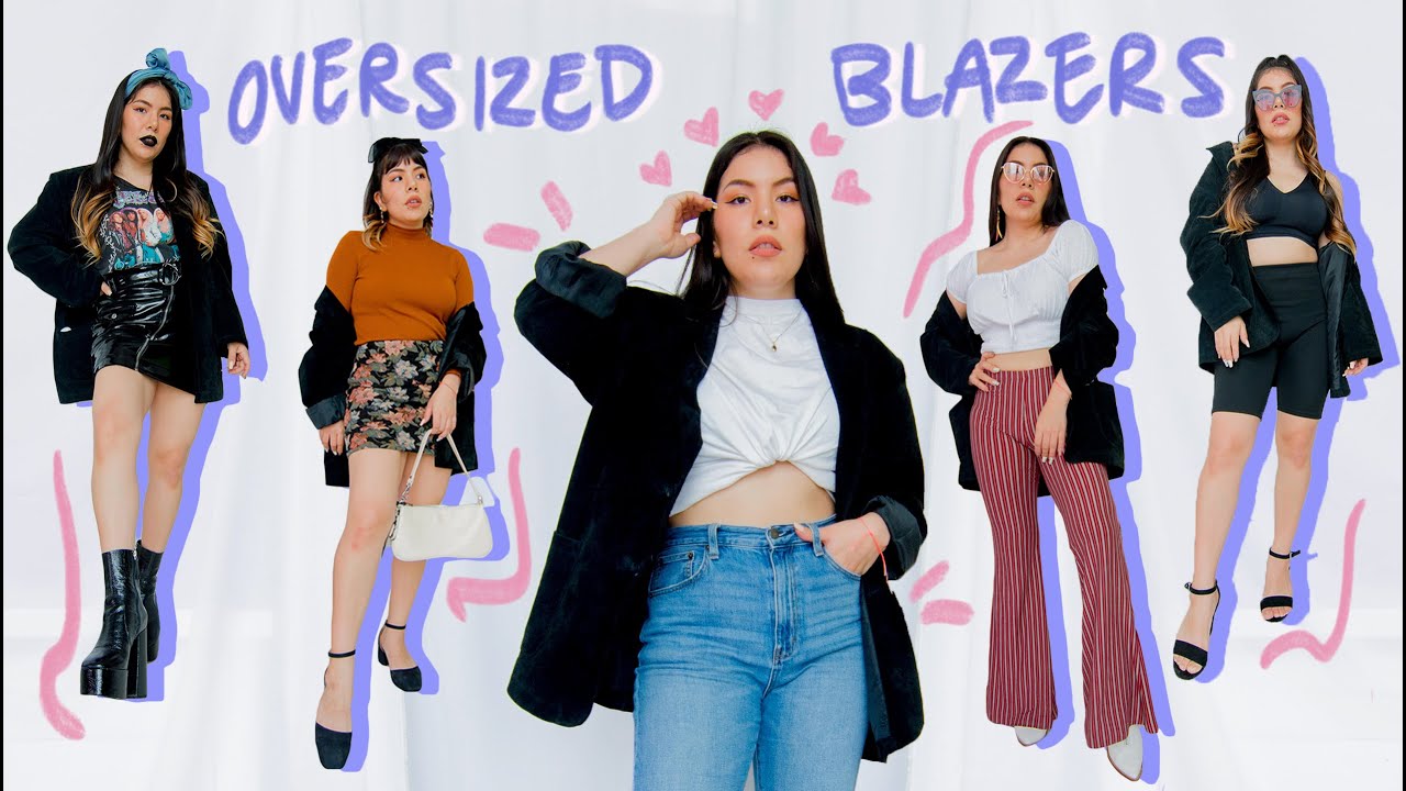 Styling Oversized Blazers | 10 outfit ideas for 10 different aesthetics