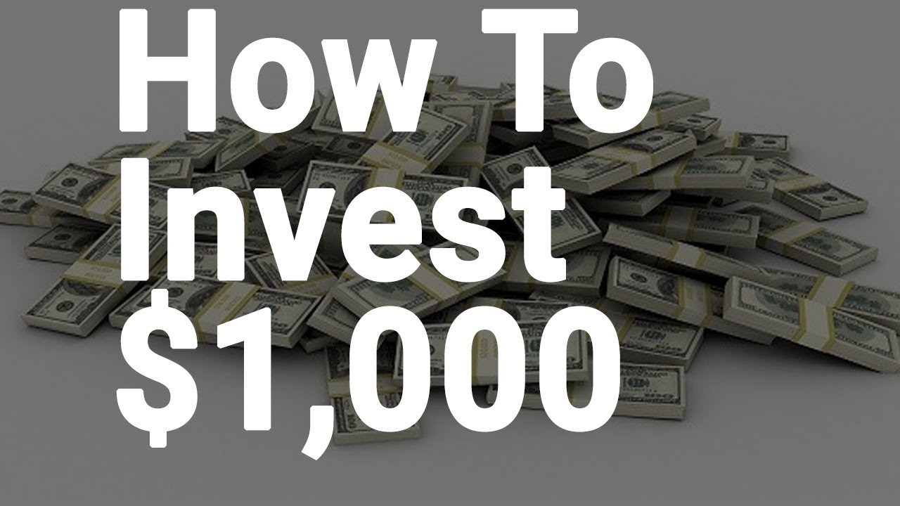 HOW TO INVEST $1000 in 2019 💵 How I Invested My First 1000