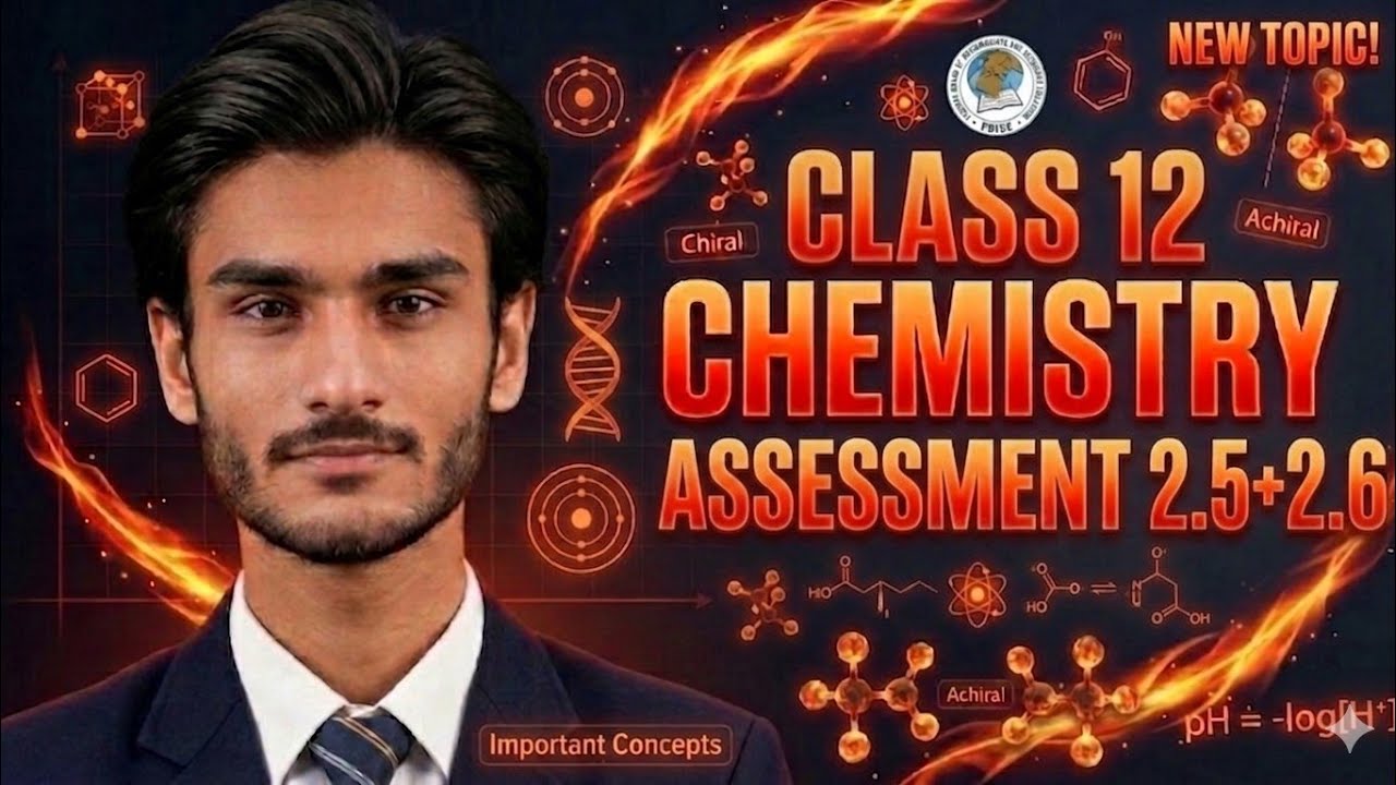 CLASS 12 CHEMISTRY CHP NO 2 CONCEPT ASSESSMENT EX 2.5+2.6 | NATIONAL BOOK FOUNDATION NBF TIP TOPPER
