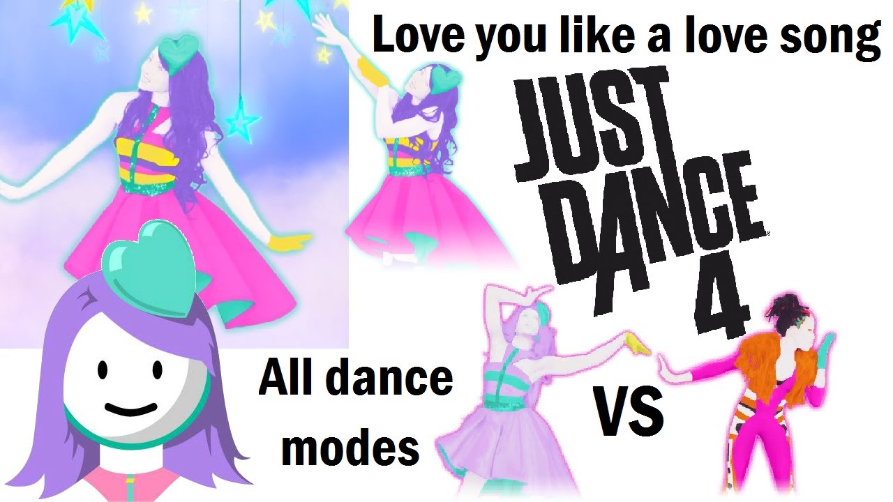 Love you like a love song - Just Dance 4 (+VS, Mashup and PM)