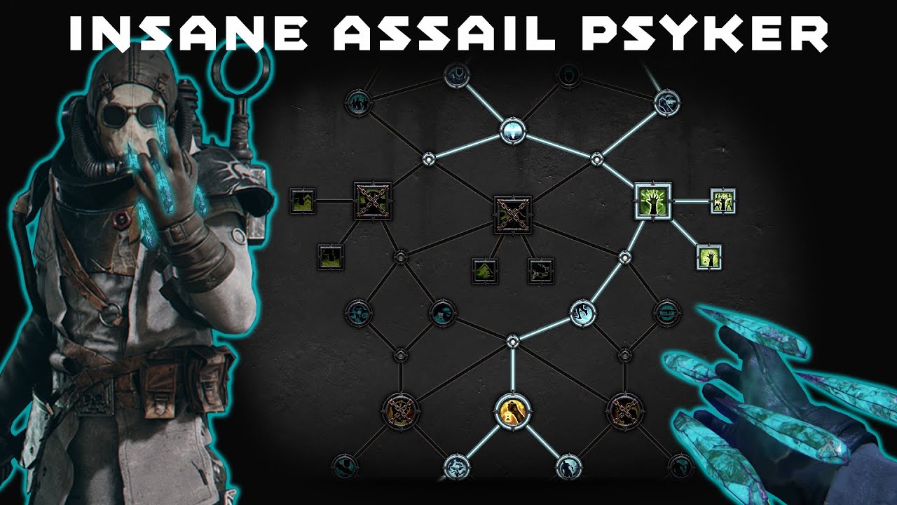 🤩 INSANE ASSAIL PSYKER - DARKTIDE BUILDS