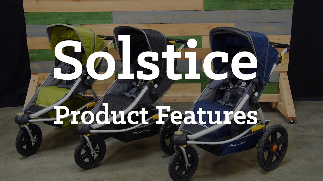 Burley Solstice Jogging Stroller | Product Features