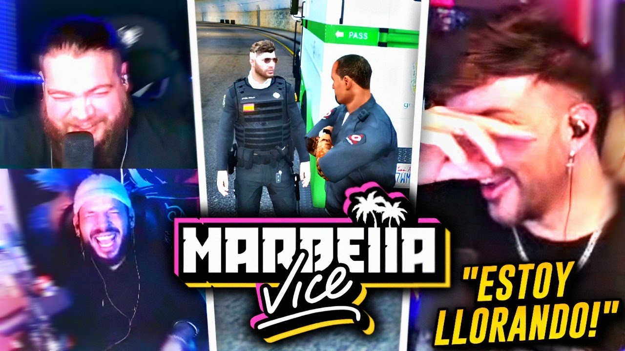 RUPERTO, NEXXUZ, KENFLOW y LAXXUZ LLORAN de la RISA haciendo esta MISIÓN en MARBELLA VICE 2