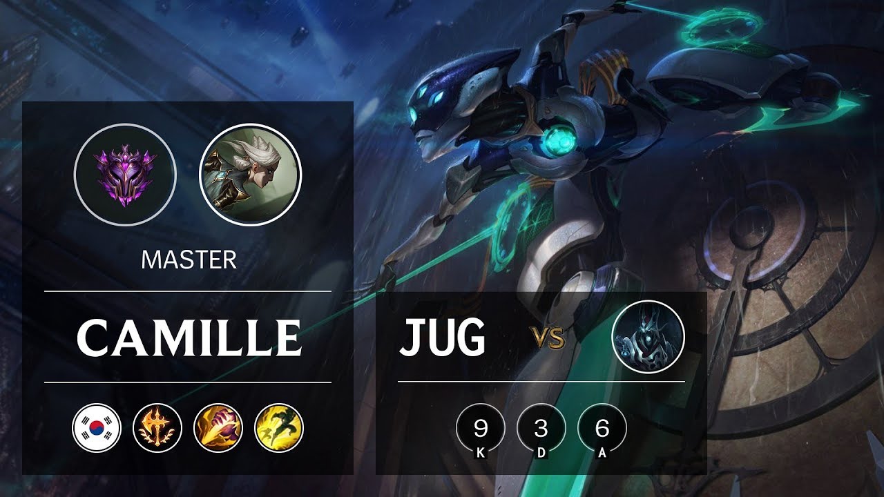 Camille Jungle vs Karthus - KR Master Patch 9.17