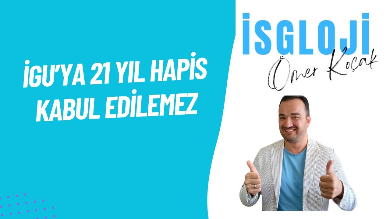Artık mızrak çuvala sığmıyor, iş guvenliği uzmanına 21 yıl hapis!!! 