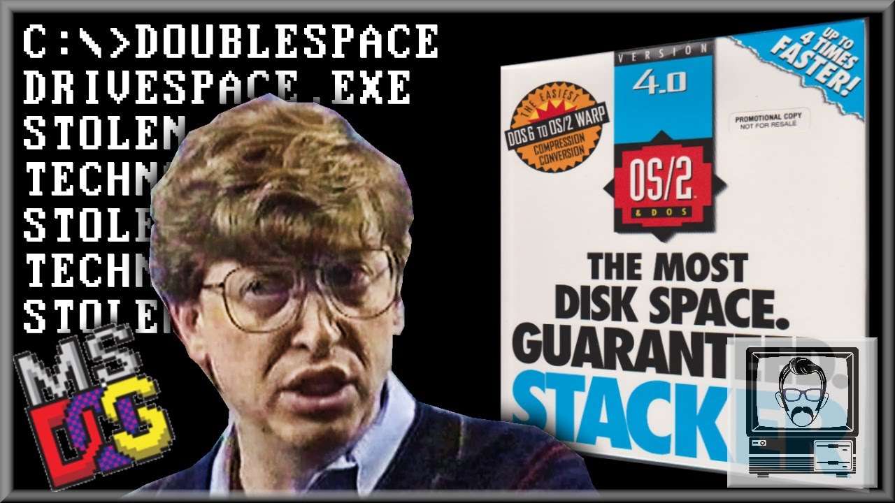 Did Microsoft Steal Disk Compression? | Nostalgia Nerd