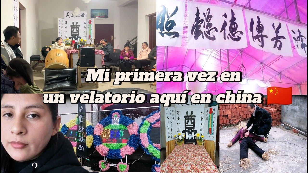 Mi primera vez asistiendo  en un velatorio aquí en china🇨🇳/segndo día de velario  👵🕊